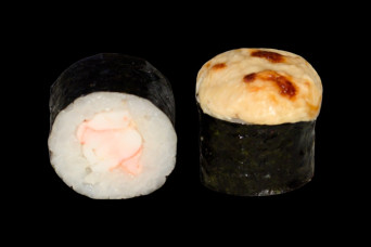 Запечені макі з креветкою